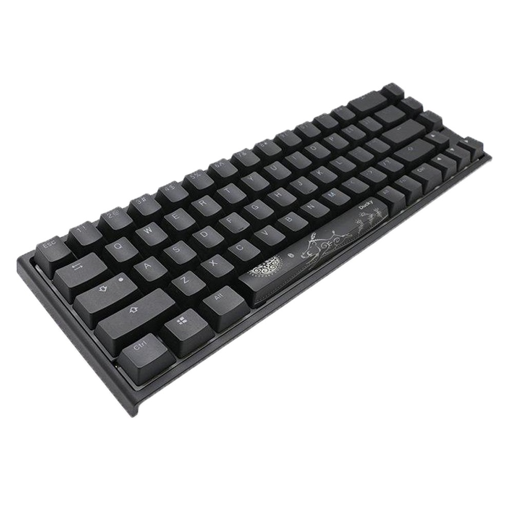 Ducky One 2 Mini SF 65% Gaming Keyboard Cherry RED RGB Switch, Black - Arabic Ducky One 2 Mini SF 65% Gaming Keyboard Cherry RED RGB Switch, Black - Arabic